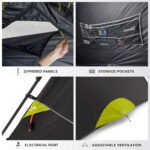 CORE 40342 Blockout instant cabin tent wall organizer and electrical port