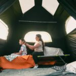 CORE 40343 9 person Blockout instant cabin tent at camp