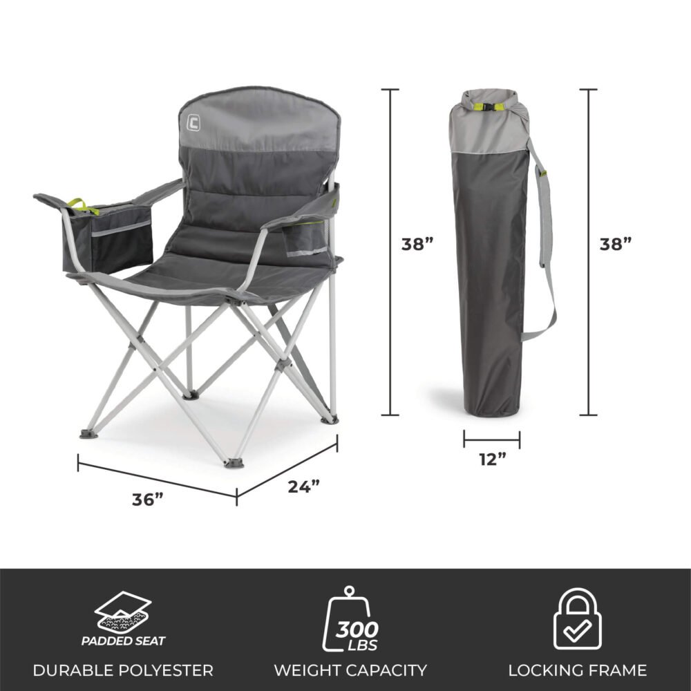 CORE Padded Cooler Quad Chair – Model 40390