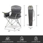 CORE Padded Cooler Quad Chair 40390 - dimensions and packed size