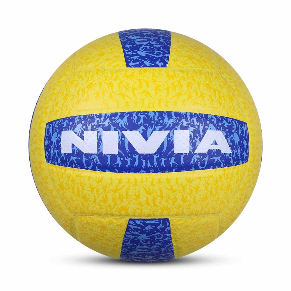 Nivia G-2020 Volleyball - 18-Panel PU, Size 4
