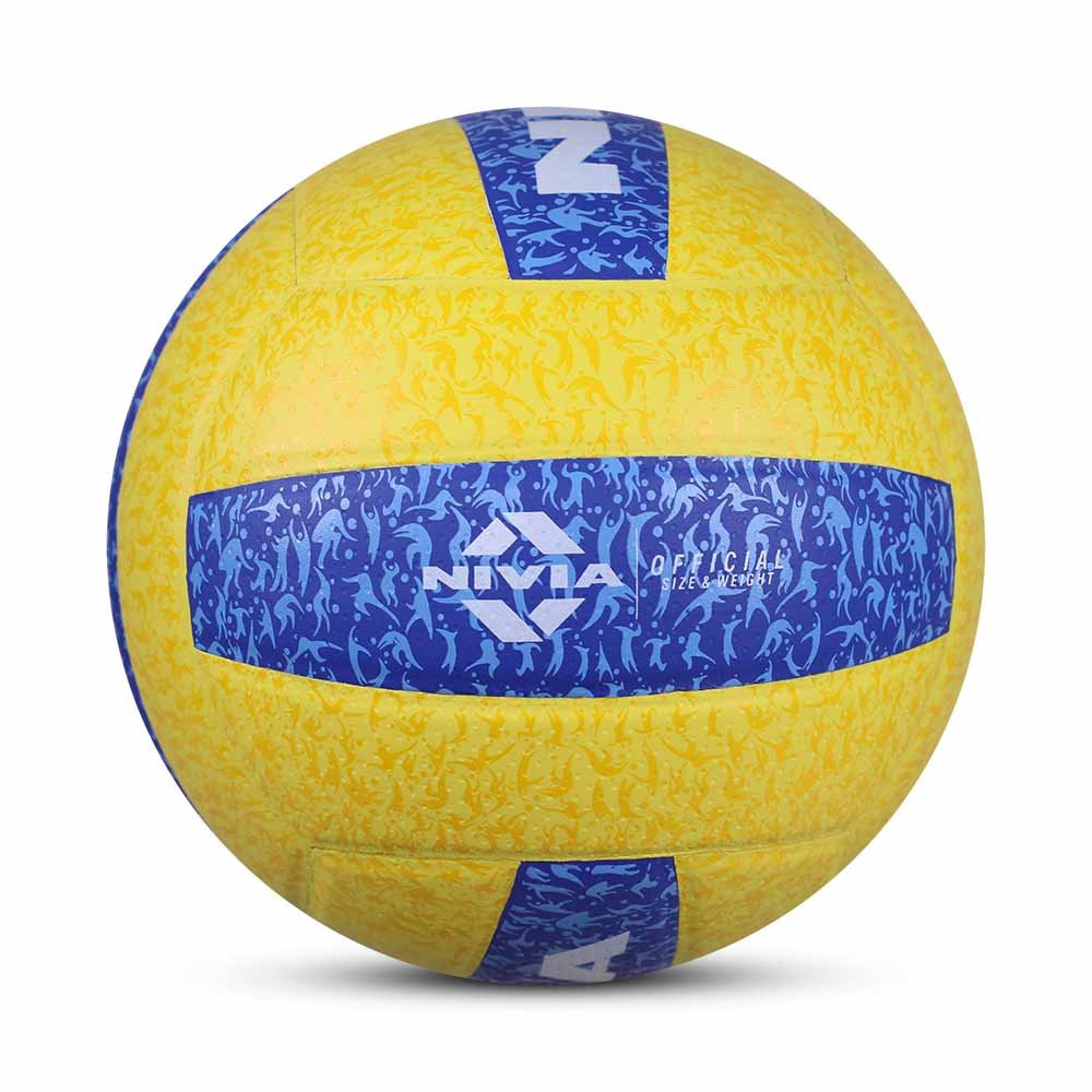 Nivia G-2020 Volleyball - 18-Panel PU, Size 4