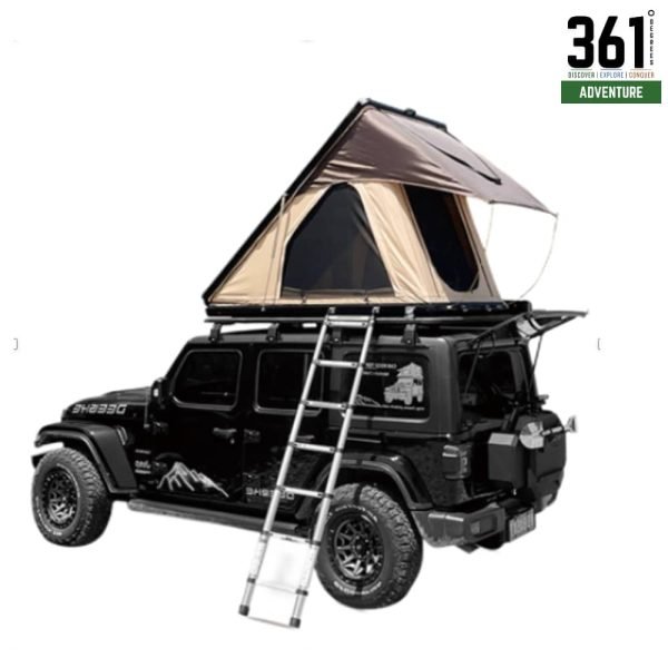 Car Rooftop Tent Aluminum Hard Shell – 2 Person Capacity