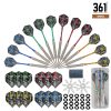 Darts Kit – Colors – 12 Darts + Sharpening Tools
