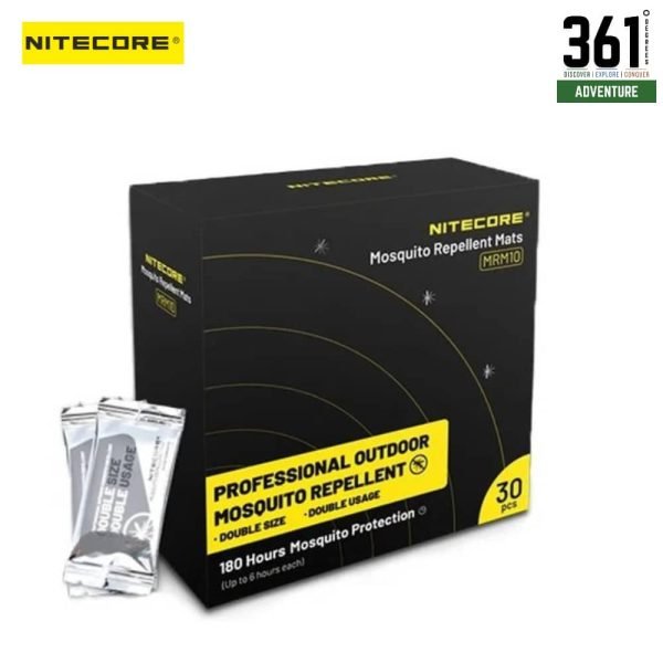 Nitecore MRM10 Mosquito Repellent Mats – 30-Piece Refill Pack
