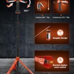 Feature overview of the camping stand light with tripod