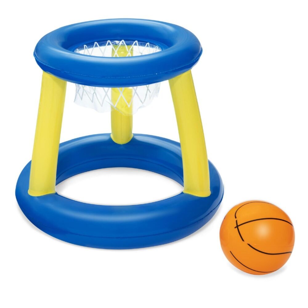 Inflatable Pool Basketball Hoop - Floating Hoop Game, 61 cm