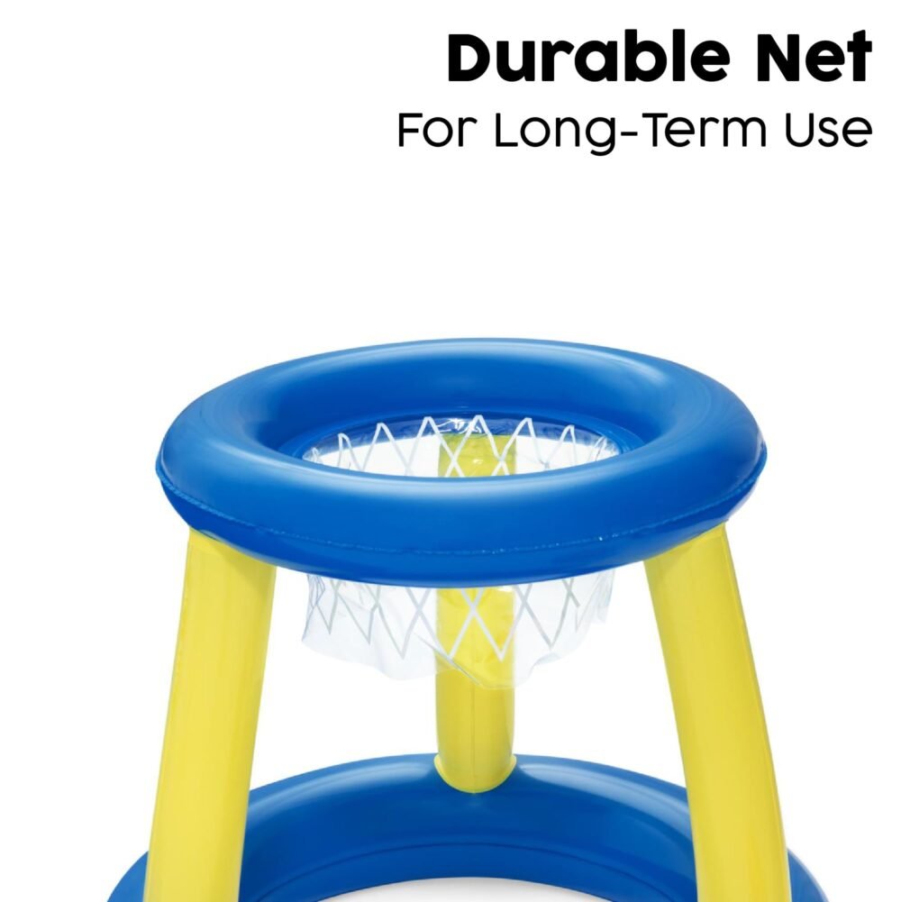 Inflatable Pool Basketball Hoop - Floating Hoop Game, 61 cm
