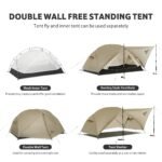 Naturehike Mongar UL tent packed size and weight