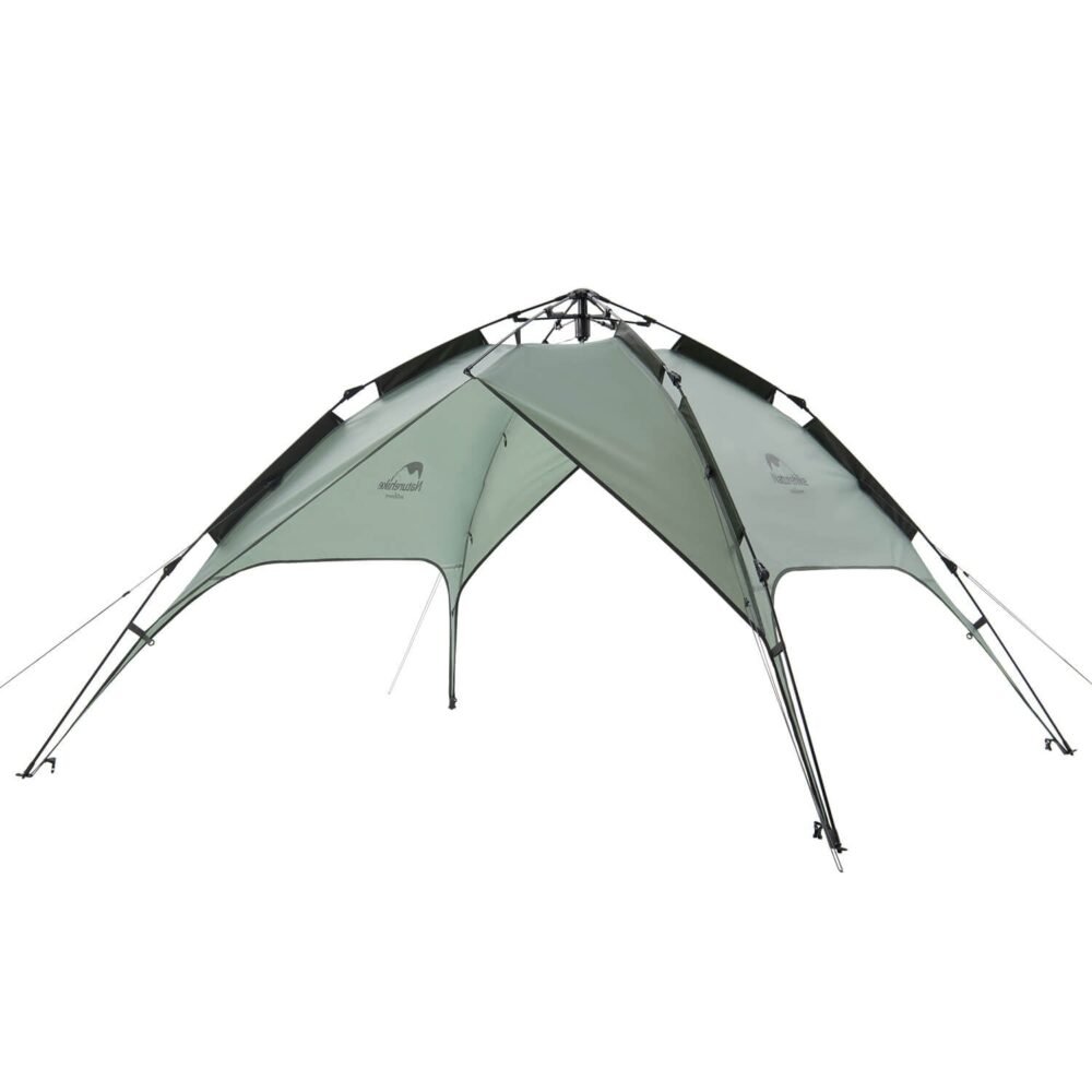 Naturehike 4 Person Pop Up Tent - Grey