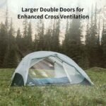 Naturehike Star River UL tent double doors and ventilation