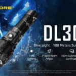 Nitecore DL30 Dive Light – Model DL30 - view 1