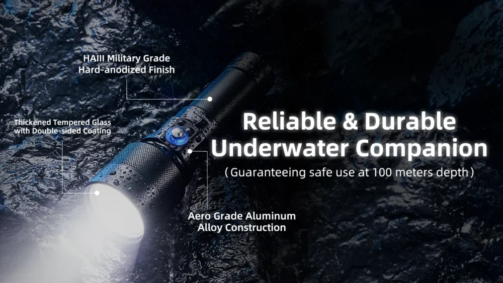 Nitecore DL30 Dive Light – Model DL30