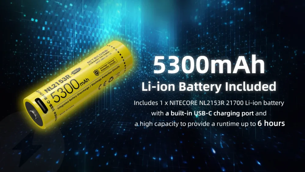 Nitecore DL30 Dive Light – Model DL30
