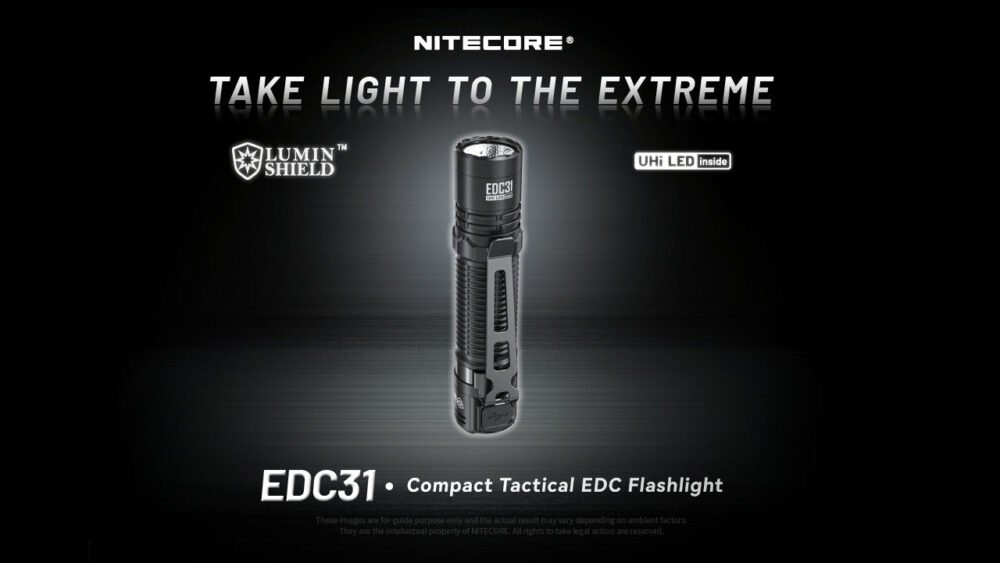 Nitecore EDC31 High-Performance EDC Flashlight – Model EDC31