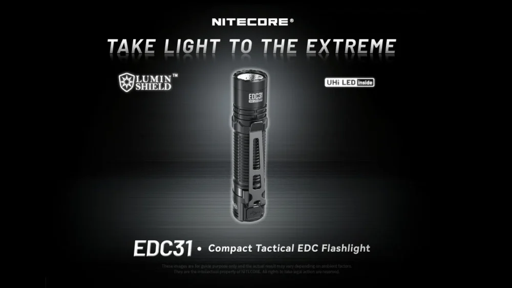 Nitecore EDC31 High-Performance EDC Flashlight – Model EDC31