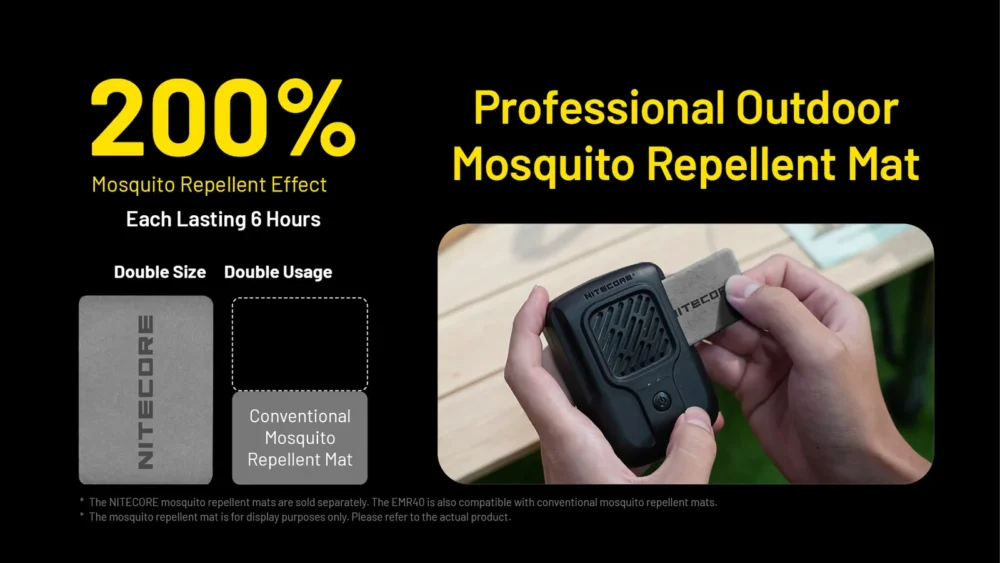 Nitecore EMR40 Rechargeable Mosquito Repeller