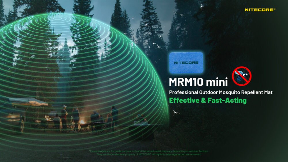 Nitecore MRM10 Mini Mosquito Repellent Mats – 30-Piece Refill Pack