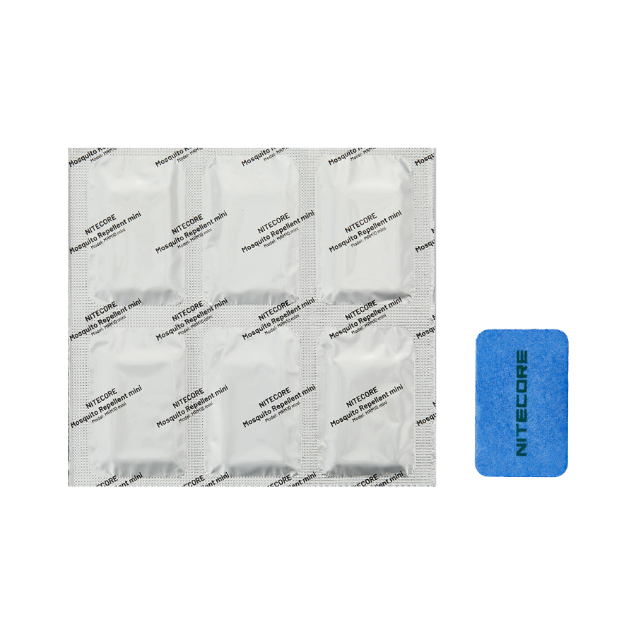 Nitecore MRM10 Mini Mosquito Repellent Mats – 30-Piece Refill Pack