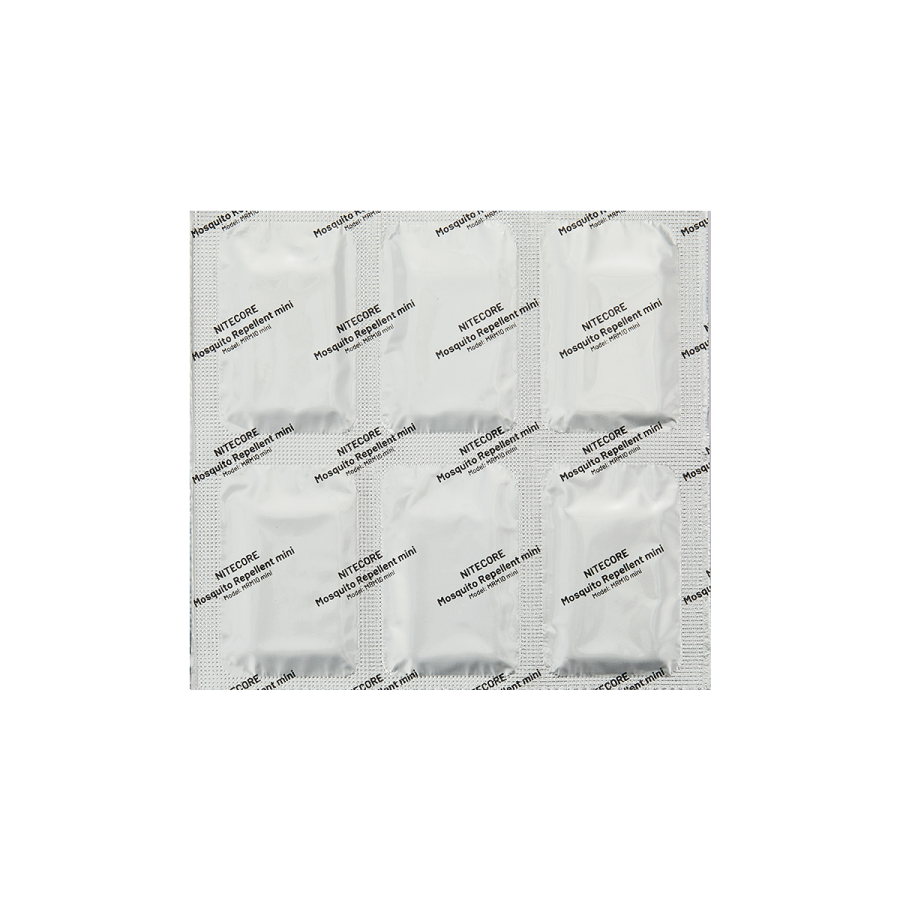 Nitecore MRM10 Mini Mosquito Repellent Mats – 30-Piece Refill Pack