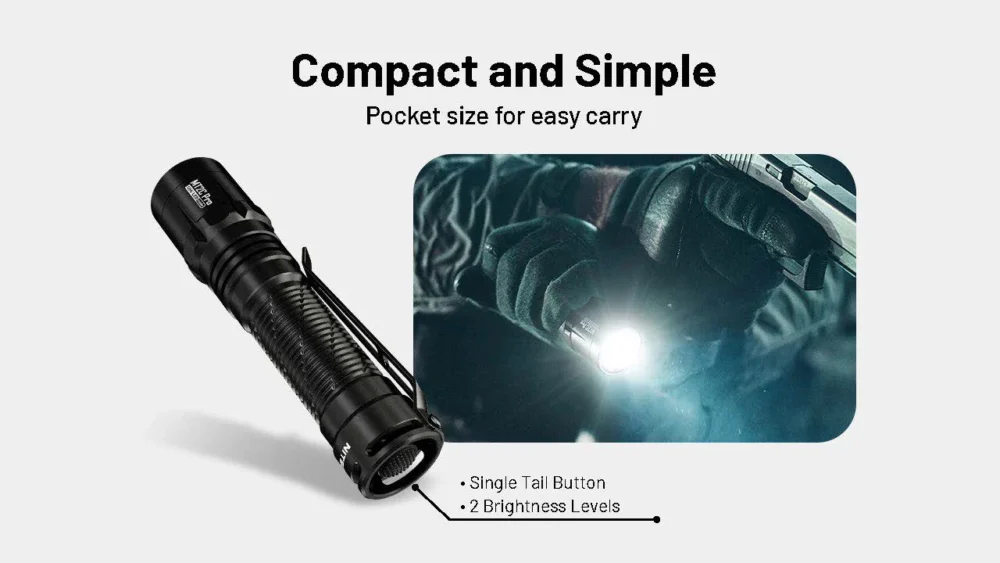 Nitecore MT2C Pro Flashlight – Model MT2C Pro