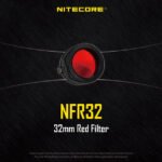 Nitecore NF32 – 32mm Tactical Flashlight Filter - view 1