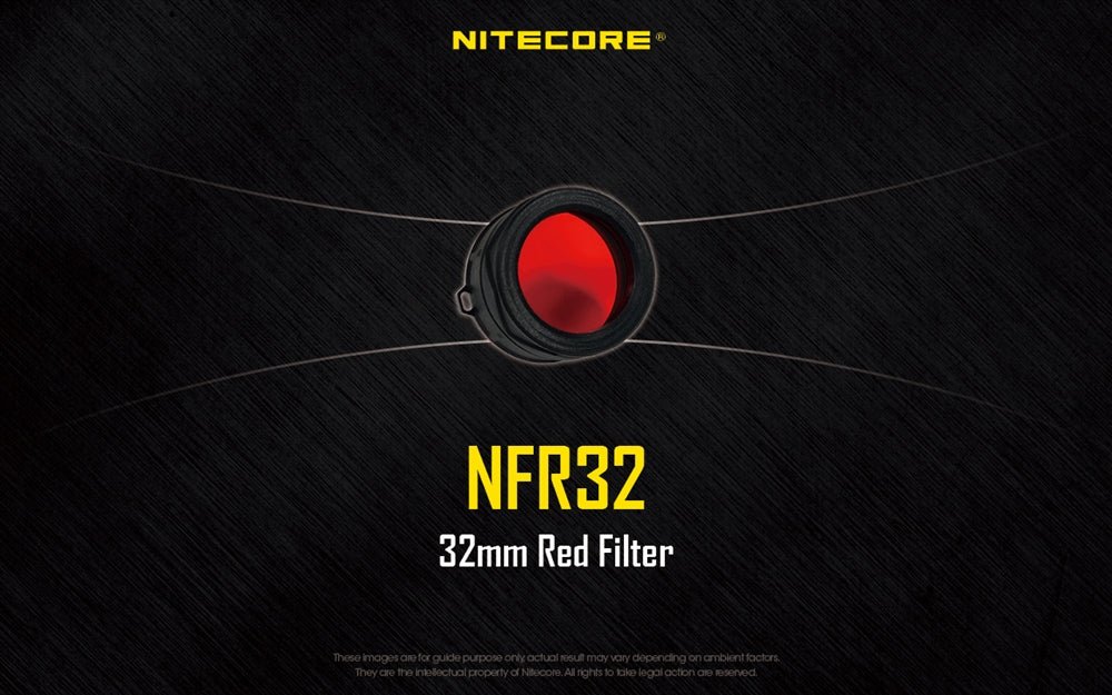 Nitecore NF32 – 32mm Tactical Flashlight Filter