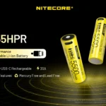 Nitecore NL2155HPR – USB Rechargeable 21700 Li-ion Battery (5,500mAh) - view 3