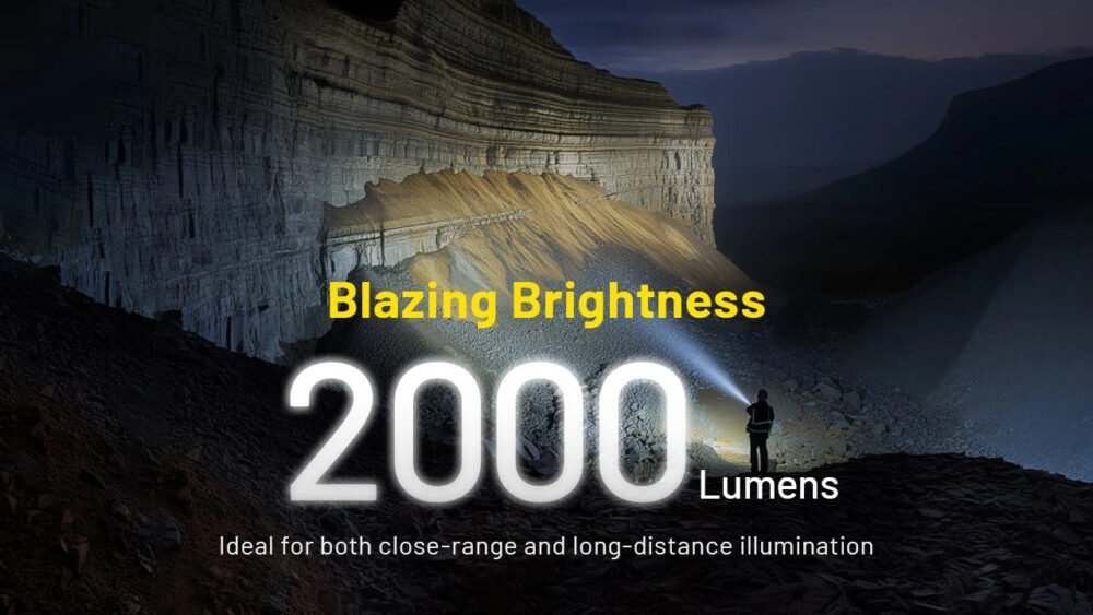 Nitecore P40 High-Lumen Tactical Flashlight – Model P40