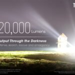 Nitecore TM20K Rechargeable Tactical Flashlight – Model TM20K - view 1