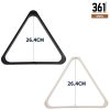 Triangle Rack – 26.4cm | Durable PVC – White or Black