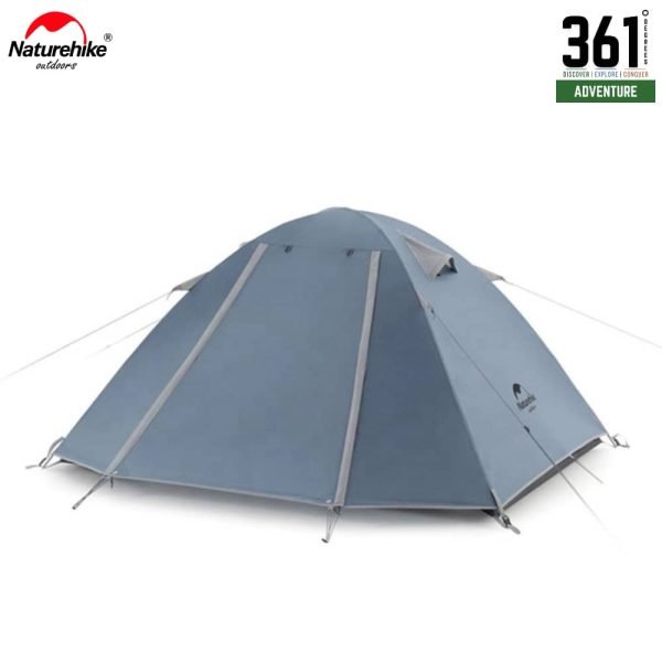 Naturehike P Series UV-Proof Embossed Tent – Storm Blue / 2-Person