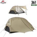 Naturehike Star River UL 2 person hiking tent in Sandstone, 361 Degrees Tanzania