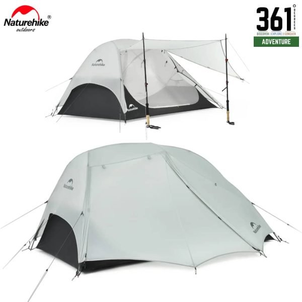 Naturehike Star River UL Hiking Tent - Moonrock Ash 2 Person