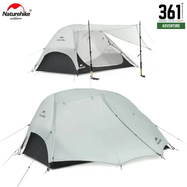 Naturehike Star River UL Hiking Tent - Moonrock Ash 2 Person