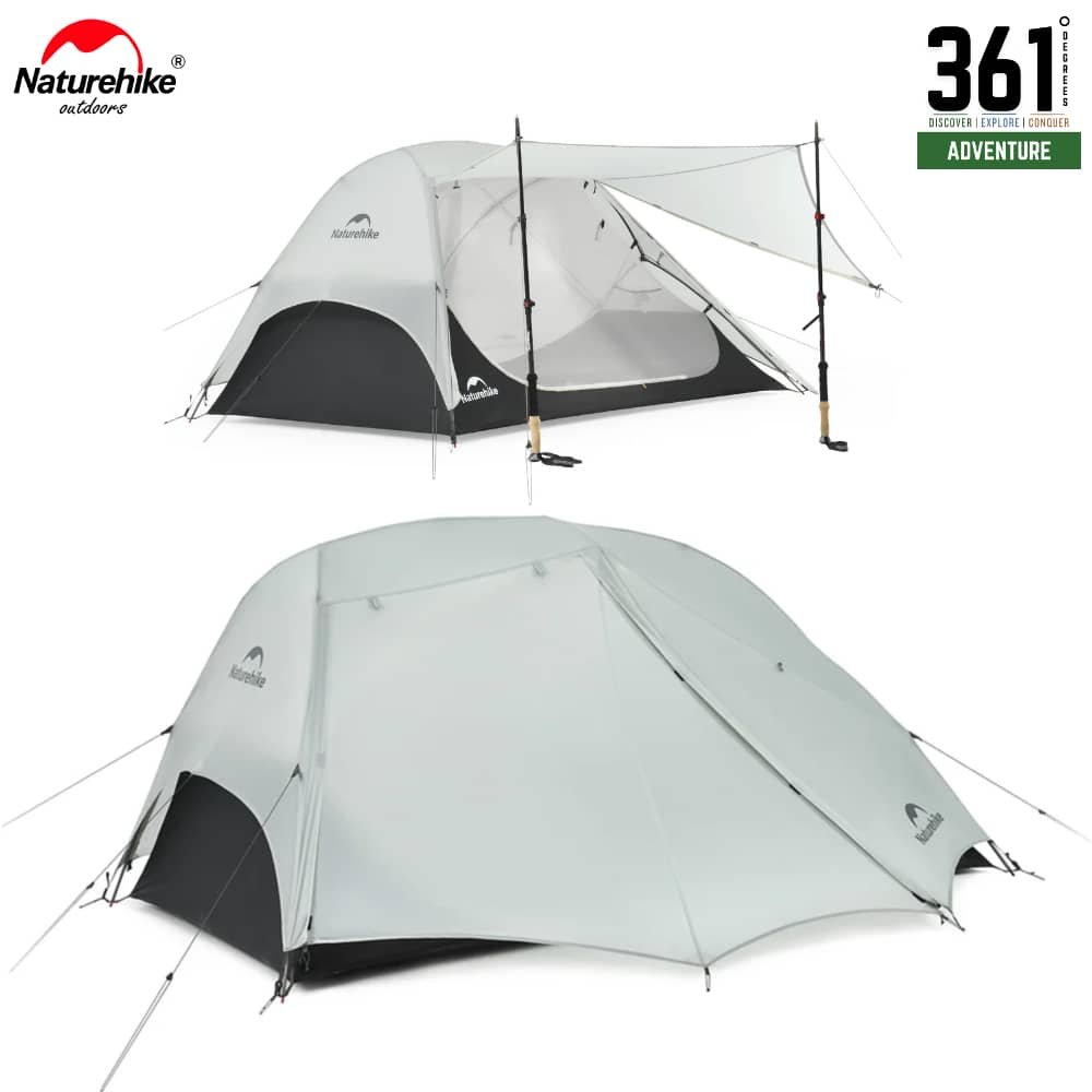 Naturehike Star River UL Hiking Tent - Moonrock Ash 2 Person