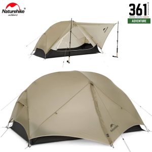 Naturehike Mongar UL Hiking Tent – Moon Rock Sand 2 Person