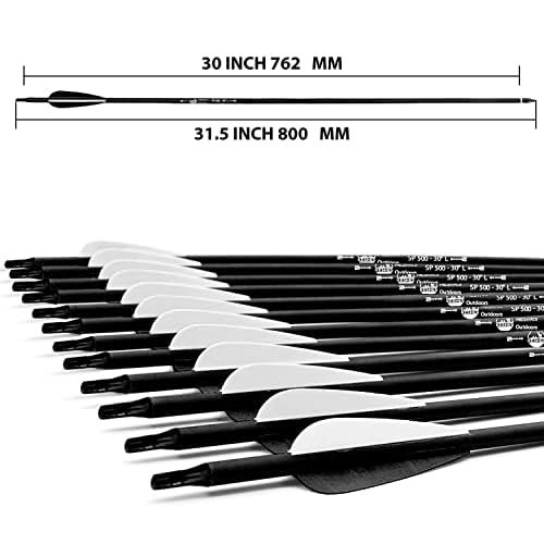 6.2 mm Pure Carbon Arrows - Sold per Arrow