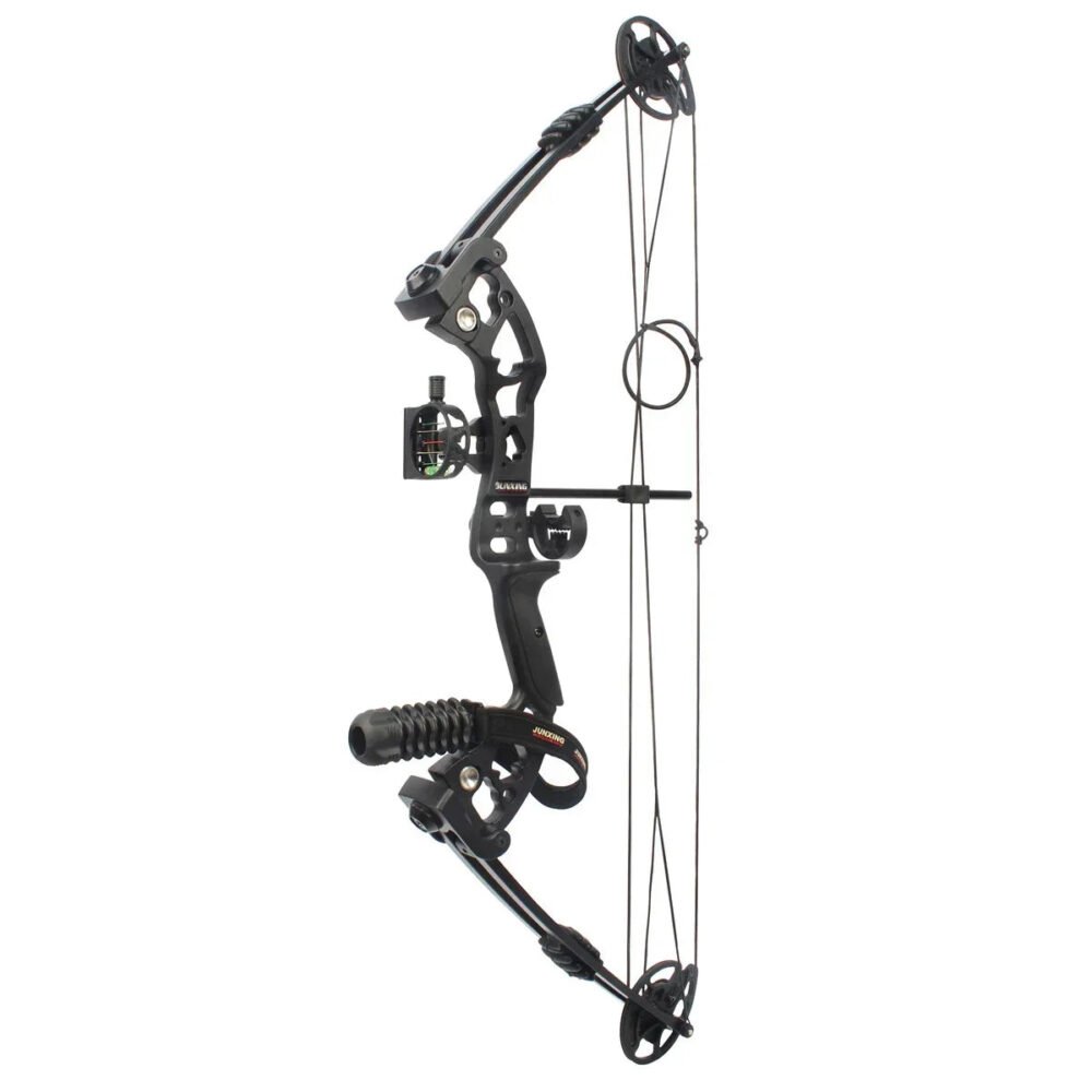 Junxing M131 Compound Bow - 34 in Axle-to-Axle, 30-55 lb