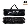 Volleyball Net – 9.5m x 1m Black Polyester Training Net