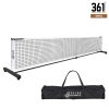 Portable 2-in-1 Pickleball Net with Wheels