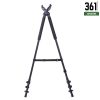 V-Shaped Rotating Shooting Stick – Adjustable Aluminium Alloy Hunting Support