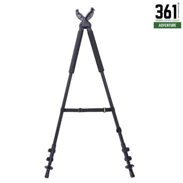 V-Shaped Rotating Shooting Stick – Adjustable Aluminium Alloy Hunting Support