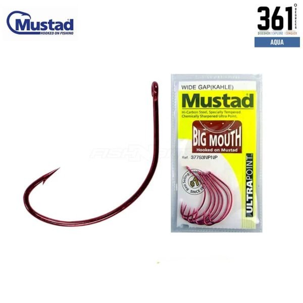 Mustad Big Mouth Ultra Point Hooks - Red