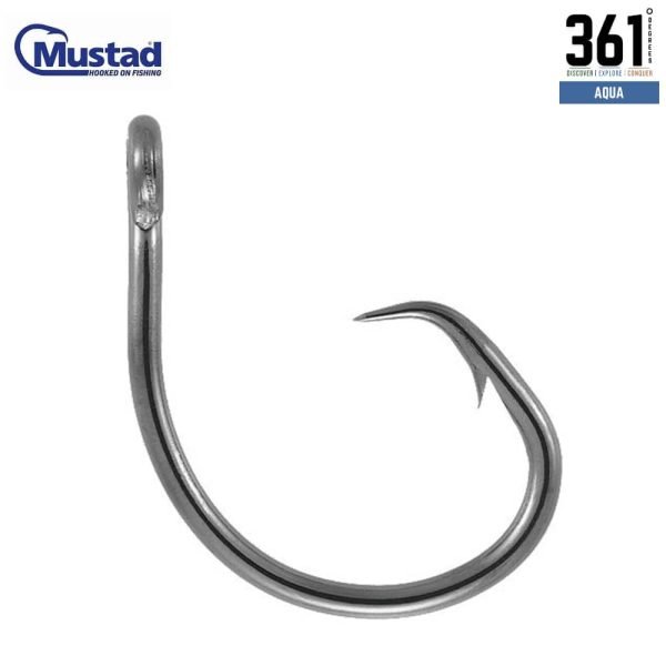 Mustad Demon Circle Silver Hooks