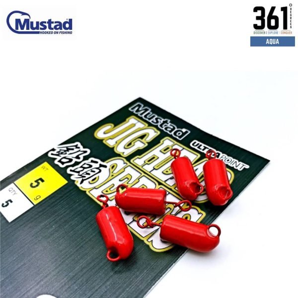 Mustad Red Lead Fishing Weight