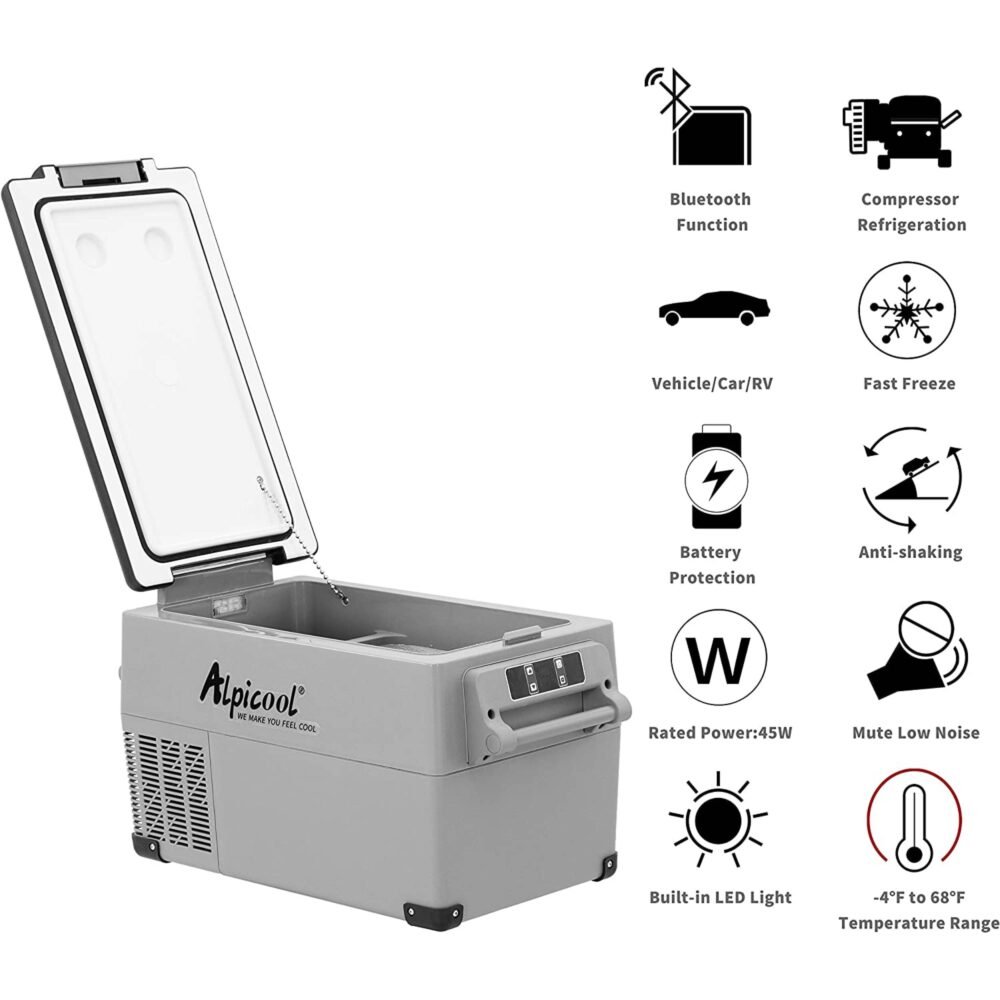 Alpicool CF35 / CF45 / CF55 Portable Dual Zone Car Fridge