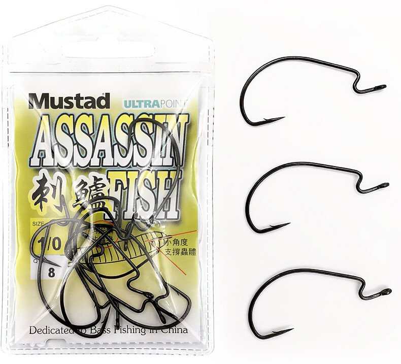 Mustad Assassin UltraPoint Wide Gap Worm Hook