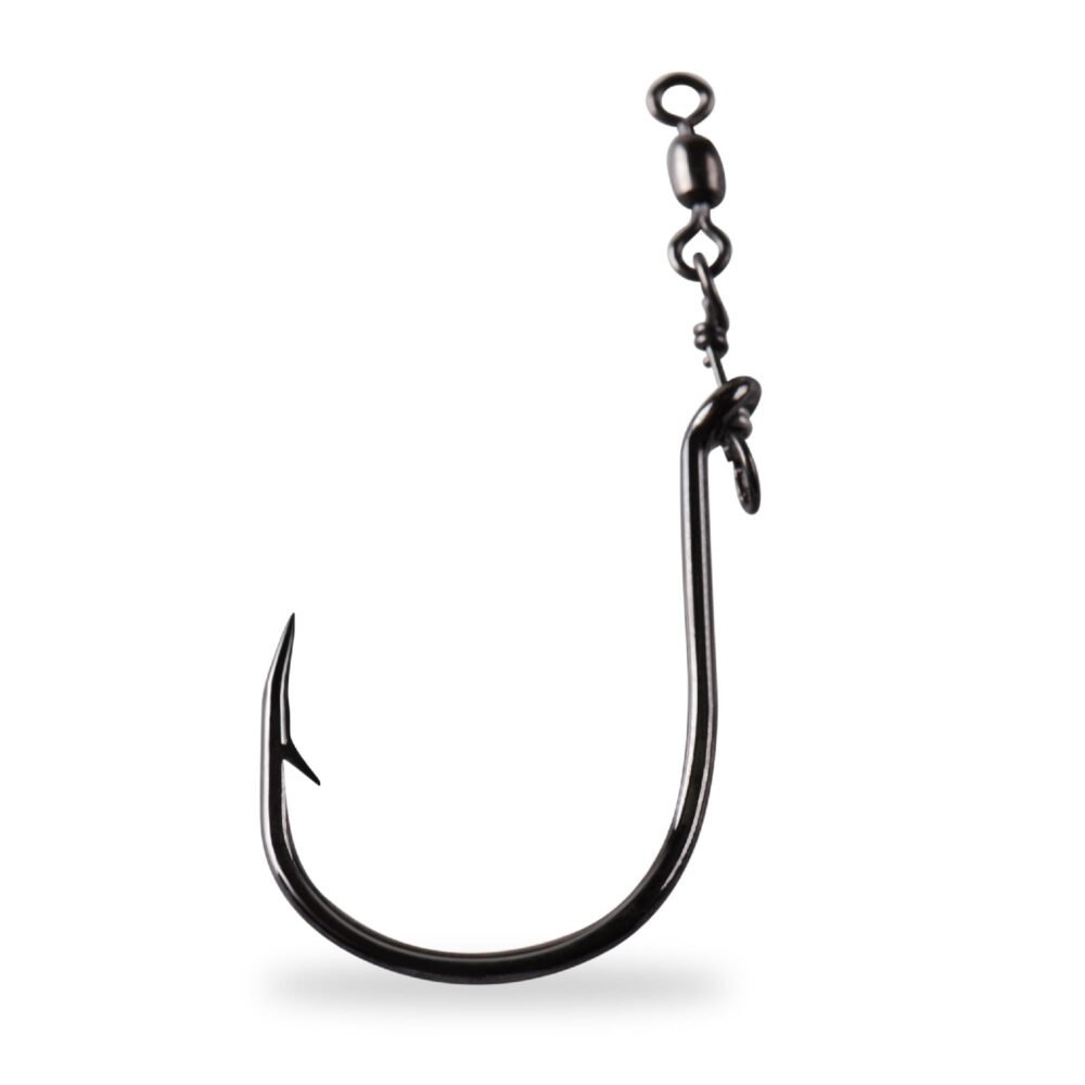 Mustad UltraPoint No-Twist Drop Shot Hook with Swivel (NTS548)