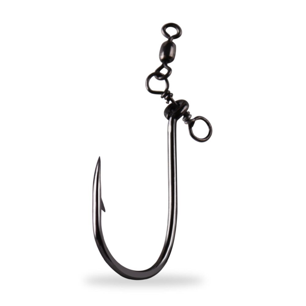 Mustad UltraPoint No-Twist Drop Shot Hook with Swivel (NTS548)